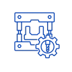 Mold and tooling applications icon